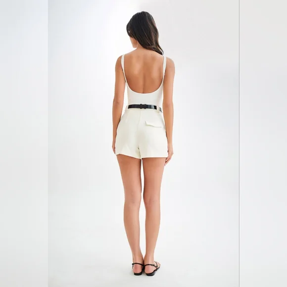SigourneySuiting Shorts - Ivory - Picture 13 of 16